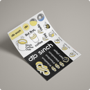 Sinch Rebrand Sticker Sheet