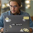 Sinch Rebrand Sticker Sheet